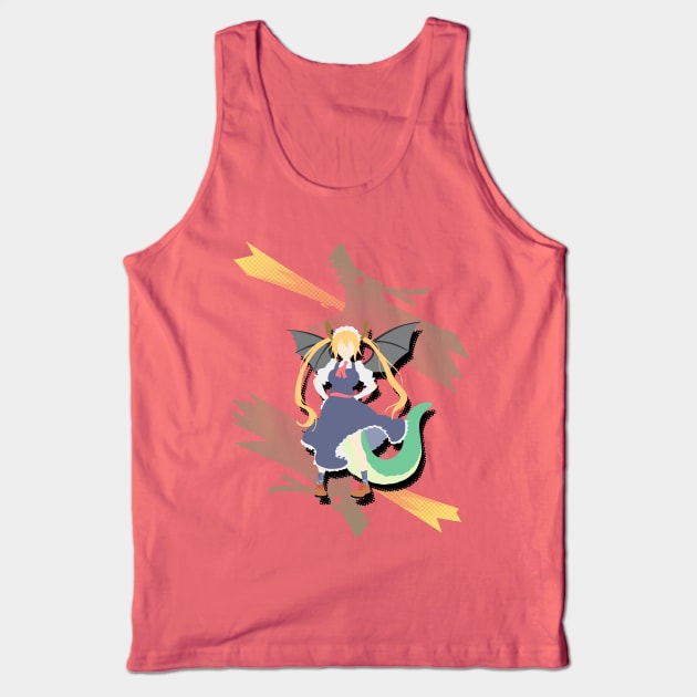 Miss Kobayashi's Dragon Maid Tank Top by KyleCallahanPhotography